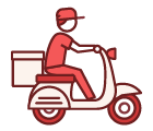 Motorcycle courier